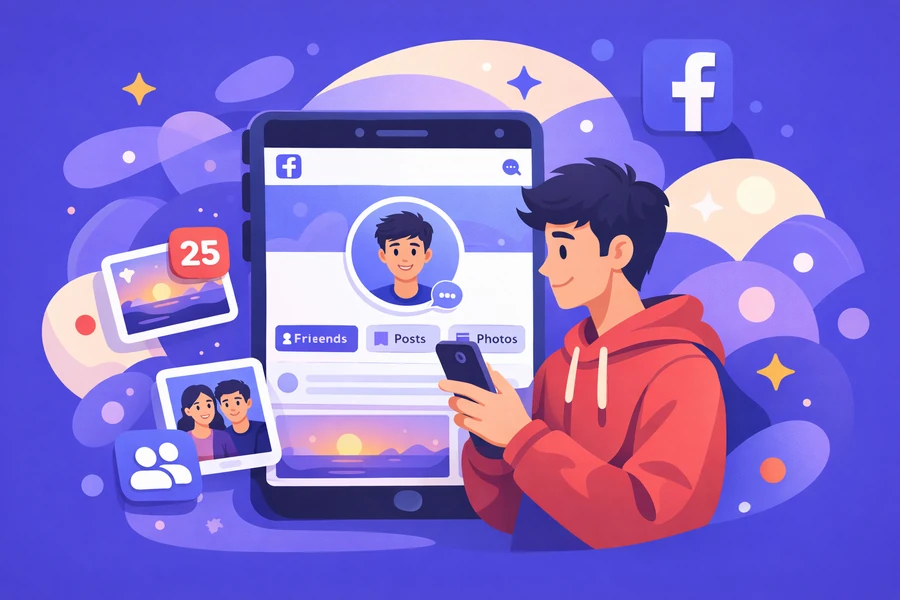 Facebook Account Viewer