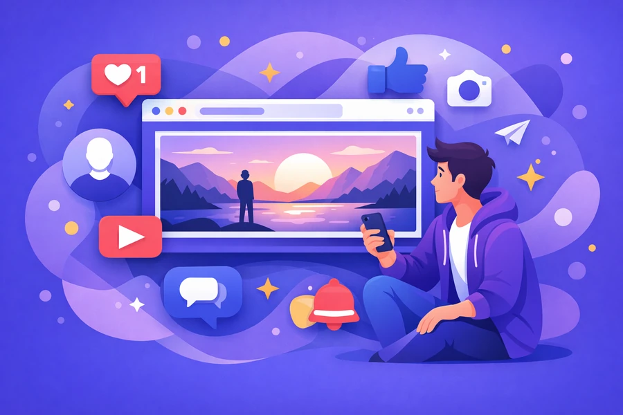 Facebook Cover Photo Viewer