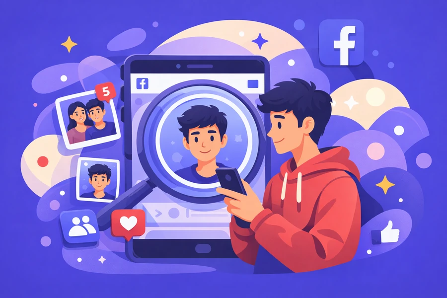 Facebook DP Viewer