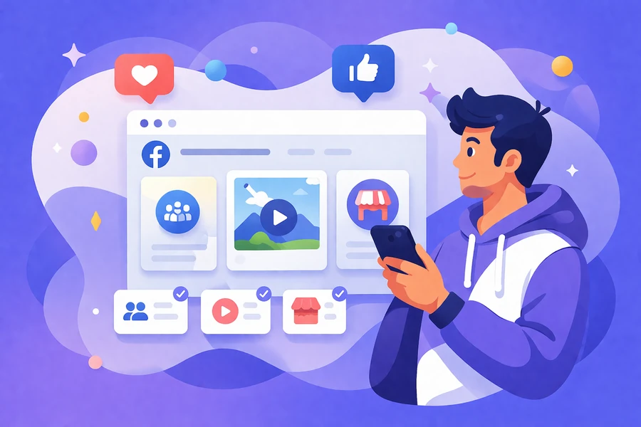 Facebook Feature Viewer