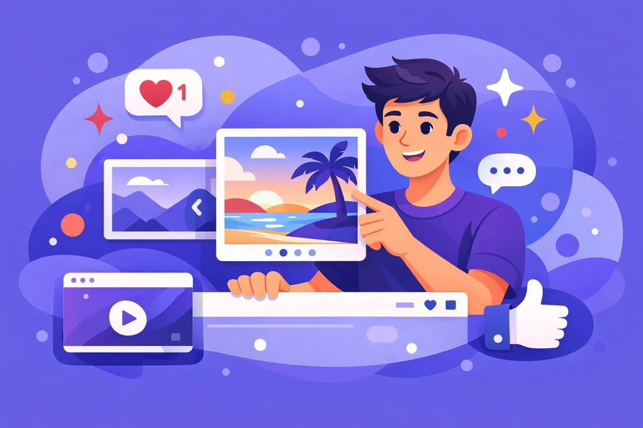 Facebook Gallery Viewer