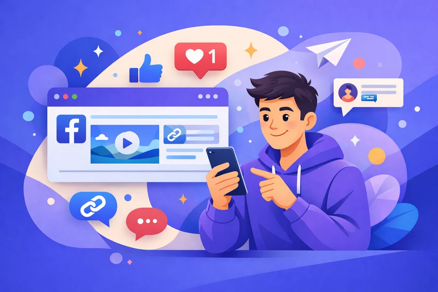 Facebook Link Viewer