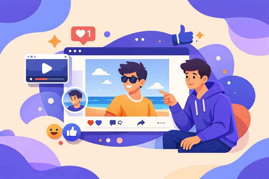 Facebook Photo Viewer