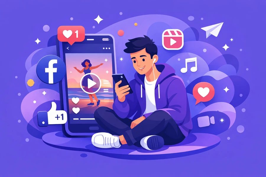 Facebook Reel Viewer