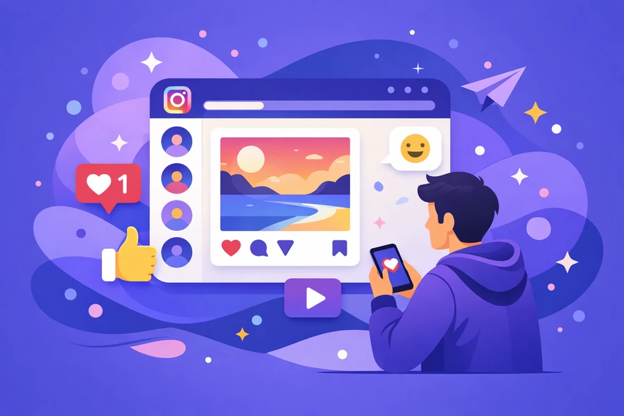Instagram Browser Viewer