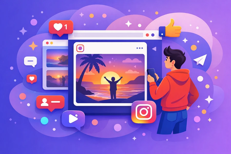 Instagram Content Viewer