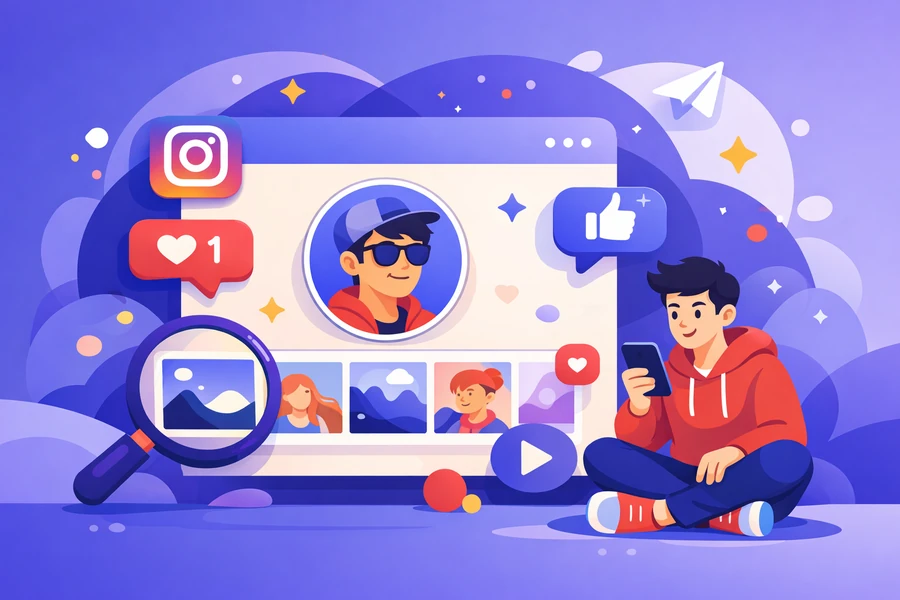 Instagram Icon Viewer