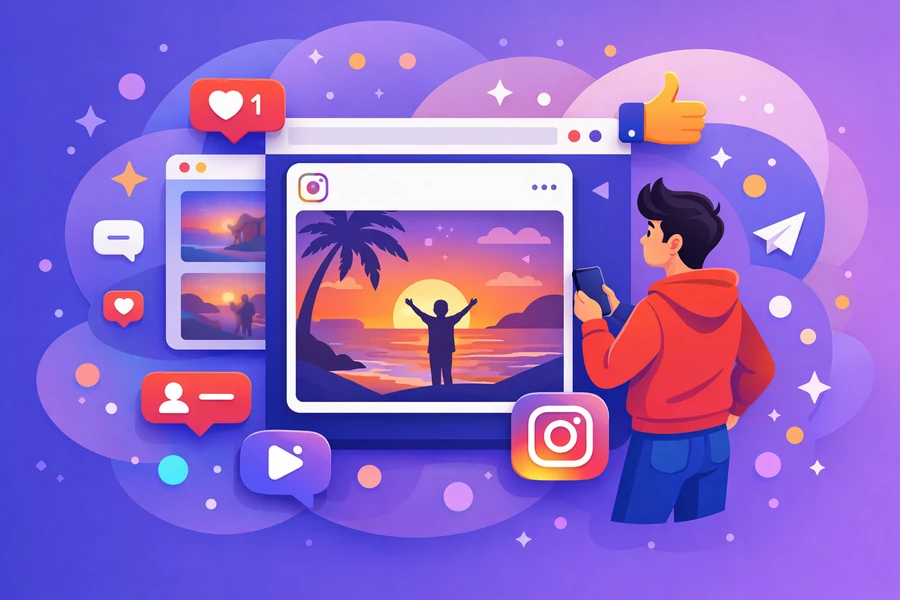 Instagram Thumbnail Viewer