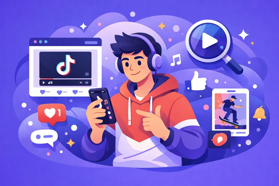 TikTok Browser Viewer