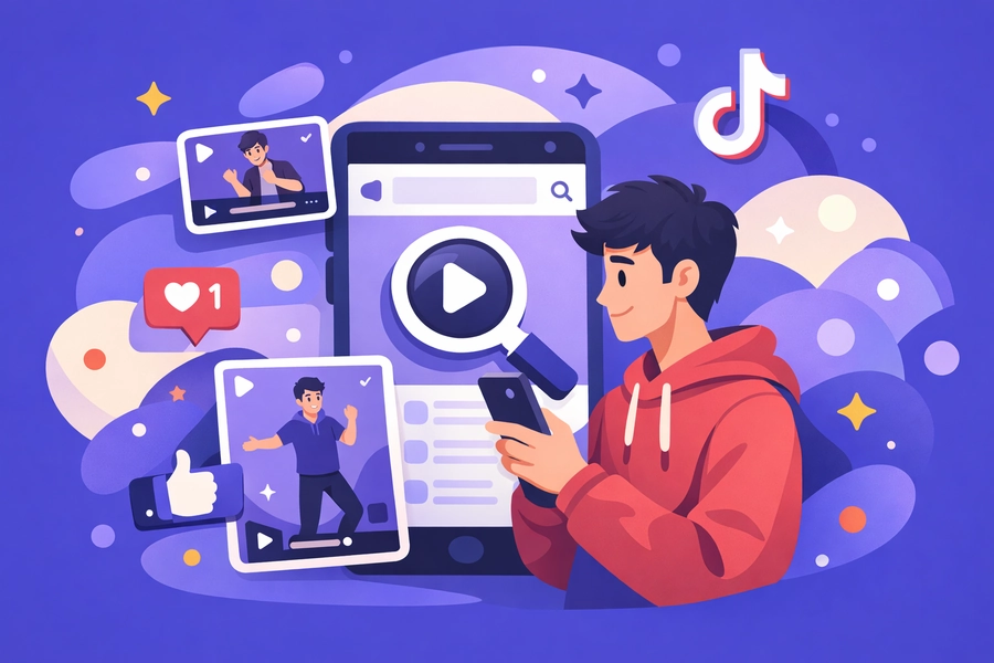 TikTok Search Viewer