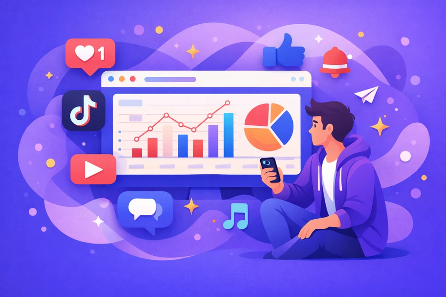 TikTok Stats Viewer